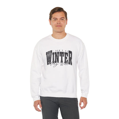 Winter Vibes Sweatshirt | Cozy Unisex Crewneck for Cold Days, Gift for Him/Her, Winter Fashion, Casual Comfort, Holiday Apparel