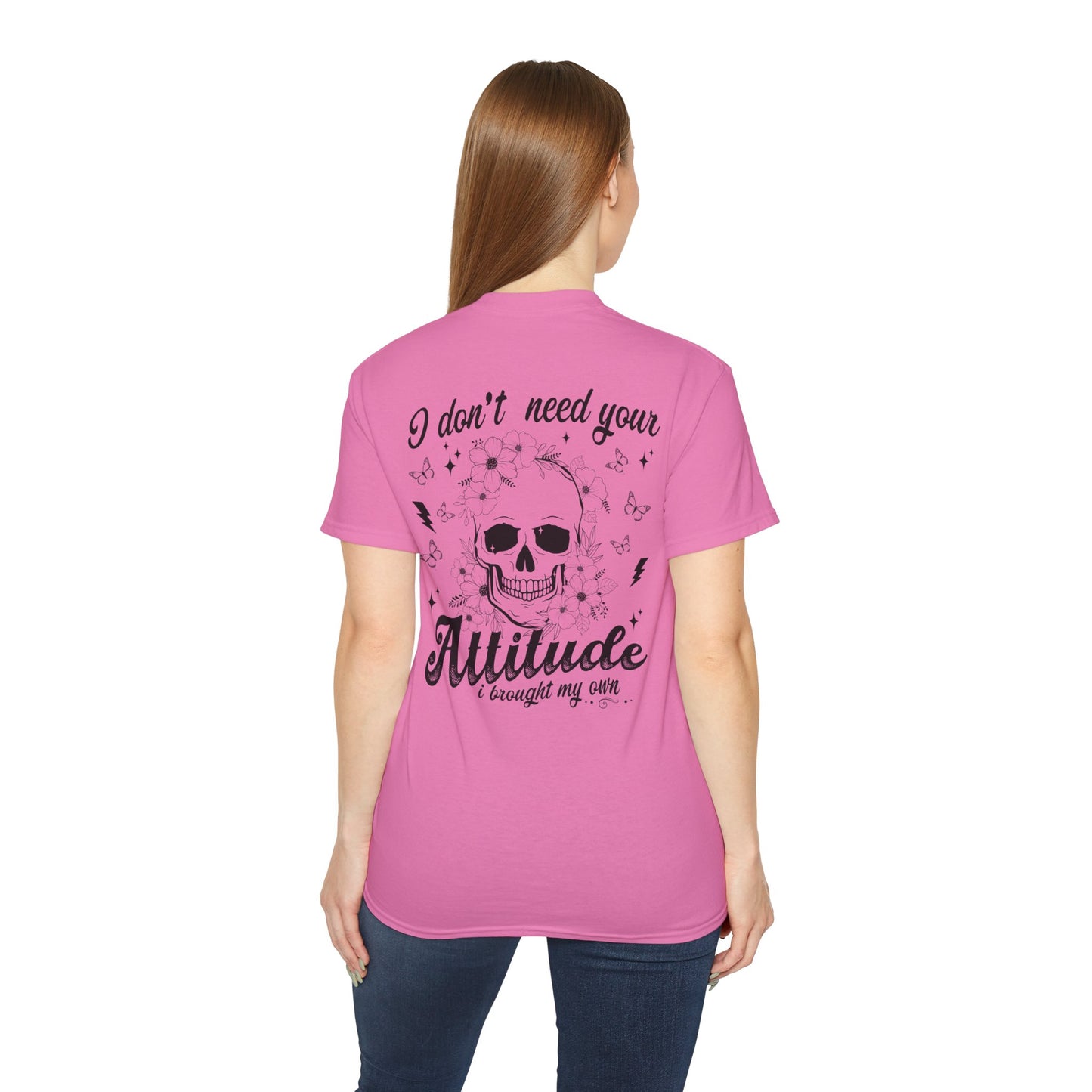 Stylish Attitude Tee with Skull Design, Perfect Gift for Friends, Great for Casual Outings, Attitude T-Shirt, Unisex Graphic Tee, [...]