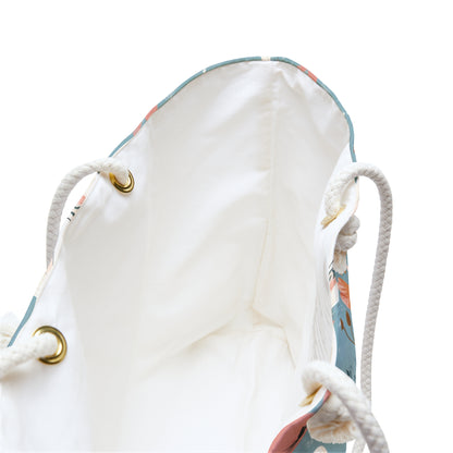 Flower Ghosts Weekender Bag | Cute Travel Tote, Overnight Bag, Beach Bag, Spacious Storage for Weekend Getaways, Perfect Gift