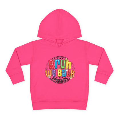 Colorful Preschool Hoodie with "Brun We Back" Design - Toddler Pullover Fleece, Kids Winter Wear, Back to School, Gift for Little [...]