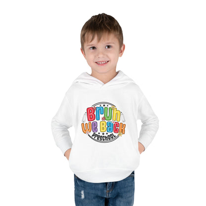 Colorful Preschool Hoodie with "Brun We Back" Design - Toddler Pullover Fleece, Kids Winter Wear, Back to School, Gift for Little [...]