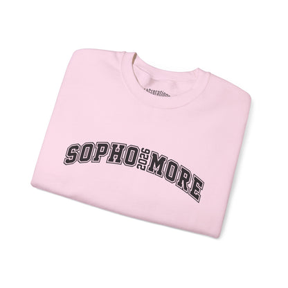 Sophomore Unisex Crewneck Sweatshirt, College Apparel, Graduation Gifts, Back to School Outfit, Cozy Casualwear, Trendy Sweatshirt