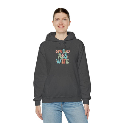 Somebody's Spoiled Wife Hoodie, Fun and Cozy Sweatshirt, Perfect Gift for Wives, Casual Wear, Anniversary, Birthday Gift