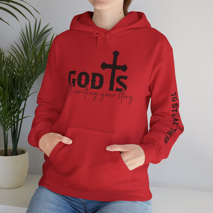 Inspirational Christian Hoodie, Cozy Sweatshirt, God’s Story Apparel, Faith-Based Gift, Unisex Warm Layer