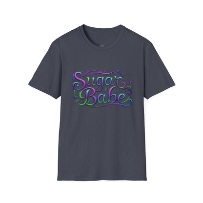 Sugar Babe Unisex Softstyle T-Shirt, Cute Graphic Tee, Casual Wear, Gift for Her, Spring Fashion, Trendy Top