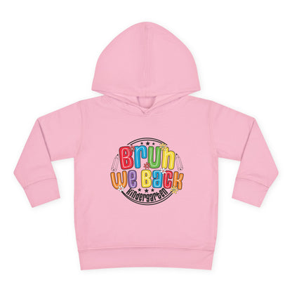 Bright Kindergarten Hoodie for Toddlers, Cute Fleece Pullover, Back to School Gift, Fun Kids Hoodie, Toddler School Apparel