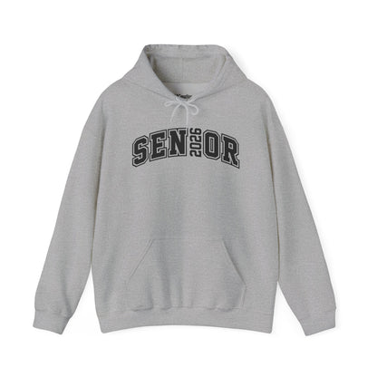 Senior Year 2026 Hoodie, Unisex Sweatshirt for Graduates, Custom Graduation Gift, School Spirit Wear, Cozy Outfit for Celebrations