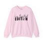 Limited Edition Sweatshirt: Casual Comfort, Perfect Gift, Celebrations, Everyday Style, Unisex Apparel