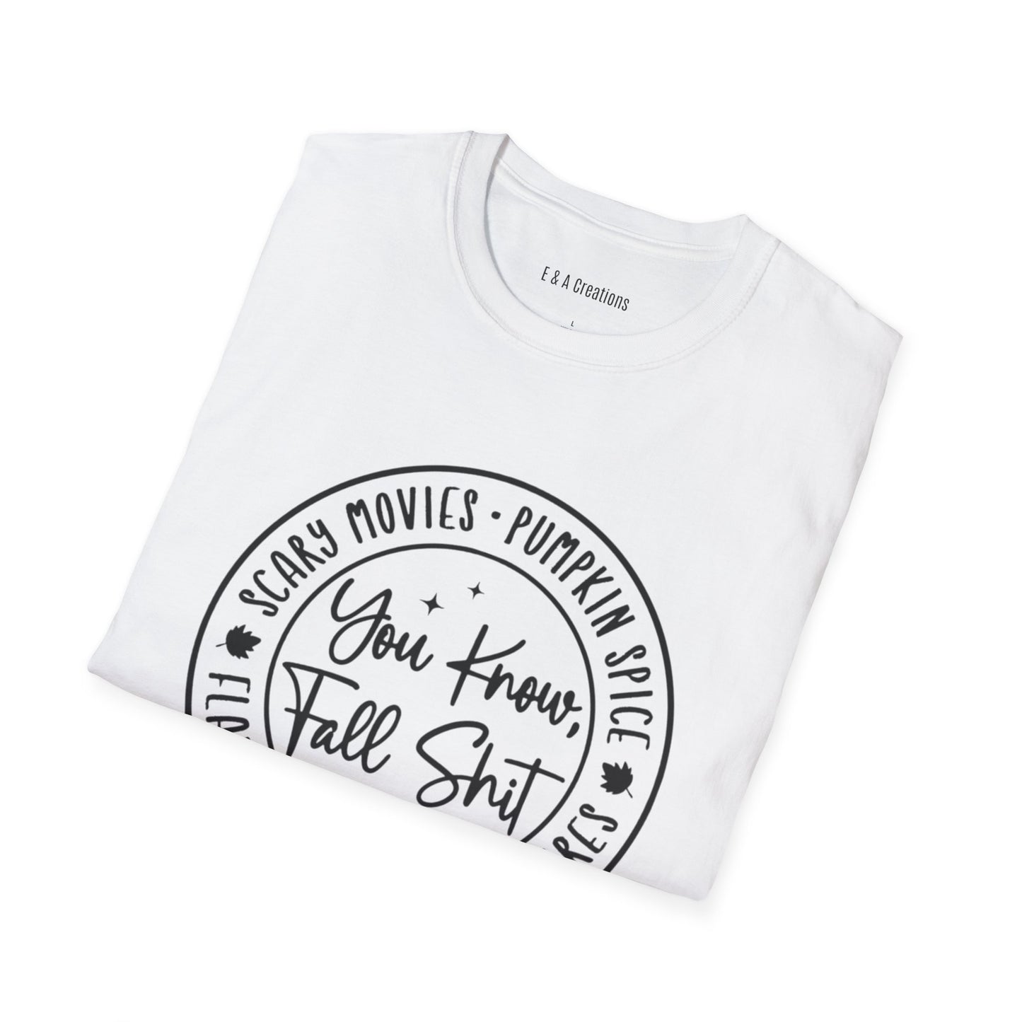 Cozy Fall T-Shirt, Funny Pumpkin Spice Tee, Great for Autumn Gifting, Halloween Celebrations, Perfect for Movie Nights, Casual Wear