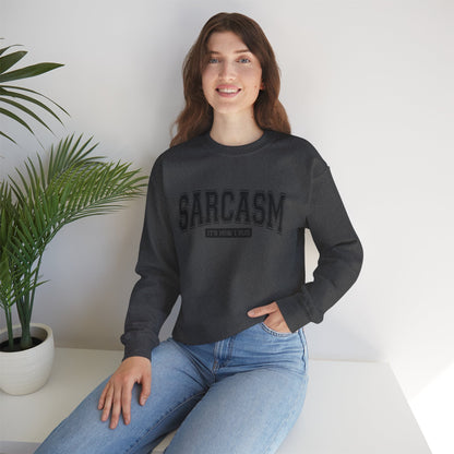 Sarcastic Crewneck Sweatshirt - Funny Gift for Friends, Unisex Humor Apparel, Cozy Casual Wear, Perfect for Loungewear