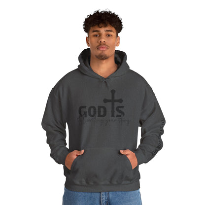 Inspirational Christian Hoodie, Cozy Sweatshirt, God’s Story Apparel, Faith-Based Gift, Unisex Warm Layer