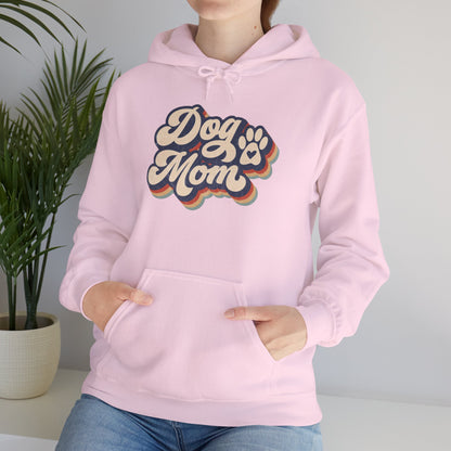 Dog Mom Hoodie - Cozy Sweatshirt for Dog Lovers, Gift for Pet Owners, Casual Wear, Birthday Present, Animal Lover Apparel