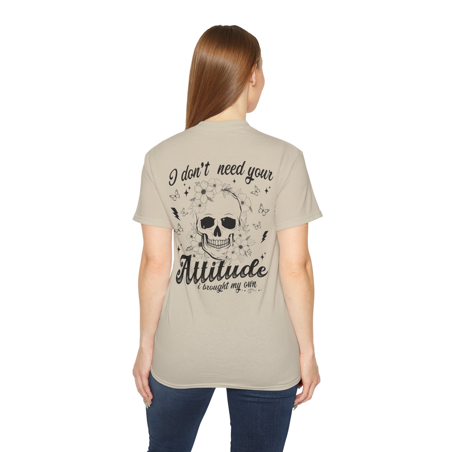Stylish Attitude Tee with Skull Design, Perfect Gift for Friends, Great for Casual Outings, Attitude T-Shirt, Unisex Graphic Tee, [...]