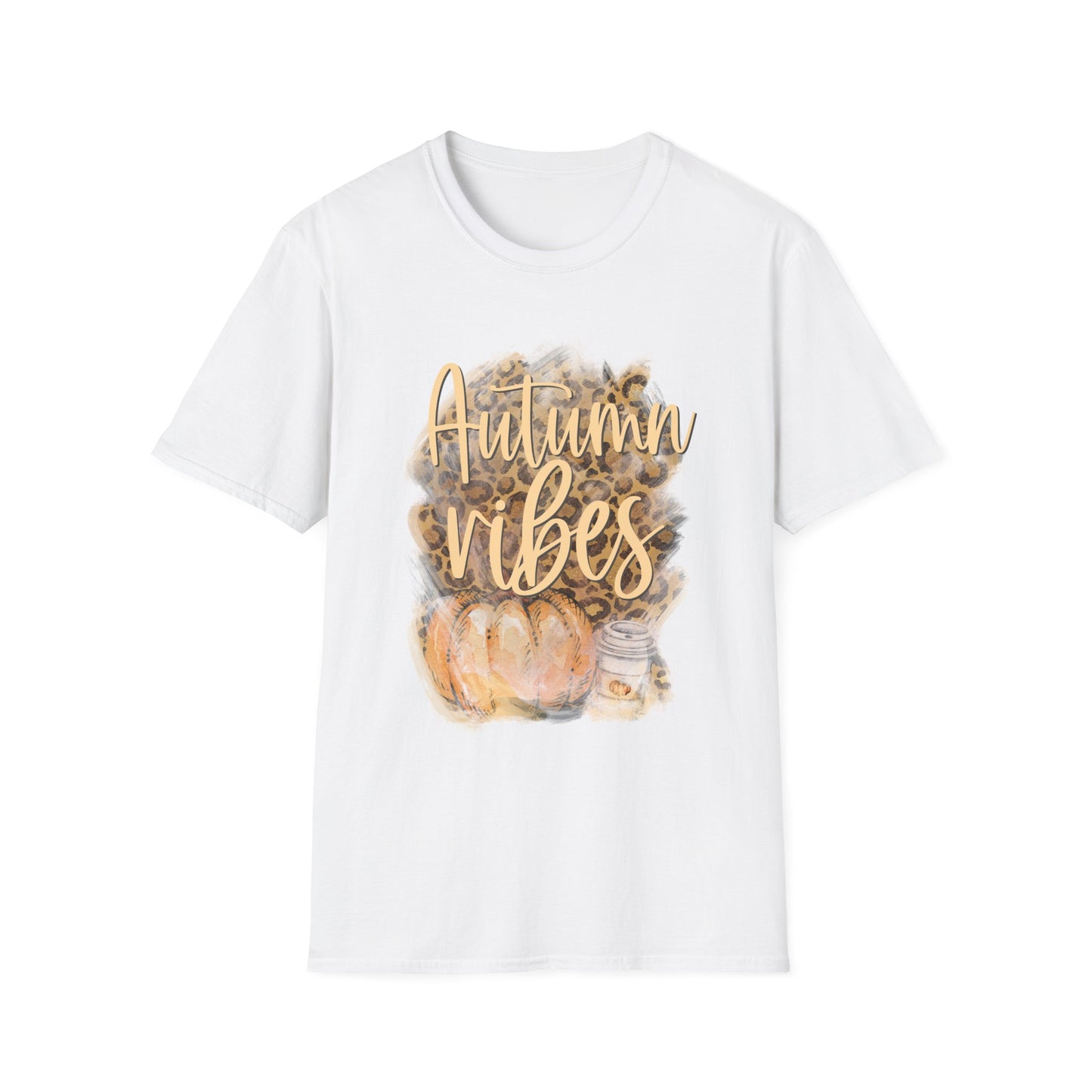 Autumn Vibes Unisex T-Shirt | Fall Fashion, Harvest Tee, Cozy Outfit, Seasonal Apparel, Gift for Thanksgiving