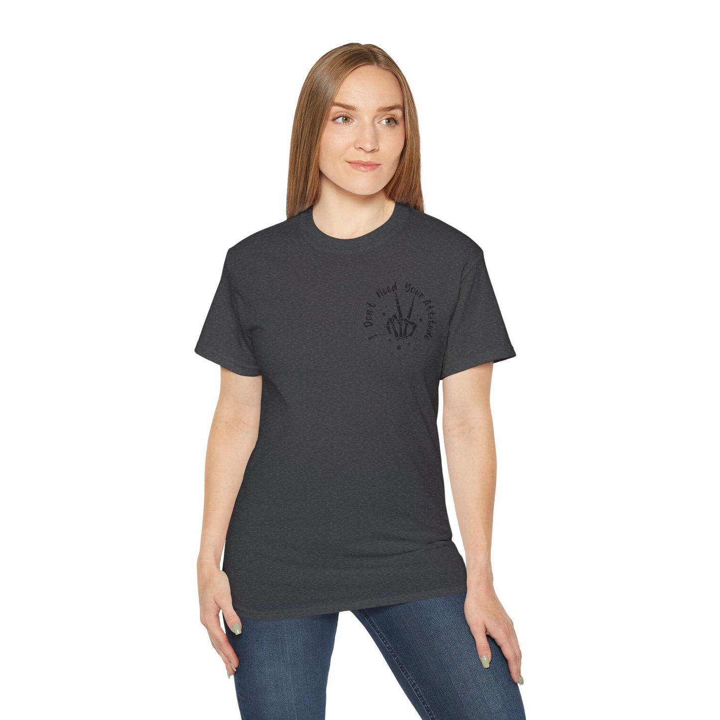 Stylish Attitude Tee with Skull Design, Perfect Gift for Friends, Great for Casual Outings, Attitude T-Shirt, Unisex Graphic Tee, [...]