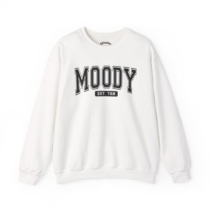 Moody Crewneck Sweatshirt for Every Mood, Cozy Layer for Fall, Gift for Friends, Casual Style, Unisex Fashion
