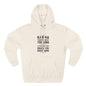 Karma Humor Fleece Hoodie, Funny Sweatshirt for Gift, Cozy Casual Wear, Perfect for Friends, Ideal for Birthdays, Holidays