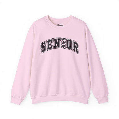 2026 Senior Crewneck Sweatshirt, Unisex Graduation Sweatshirt, Class of 2026 Sweatshirt, Senior Year Apparel, Comfy Graduation Gift