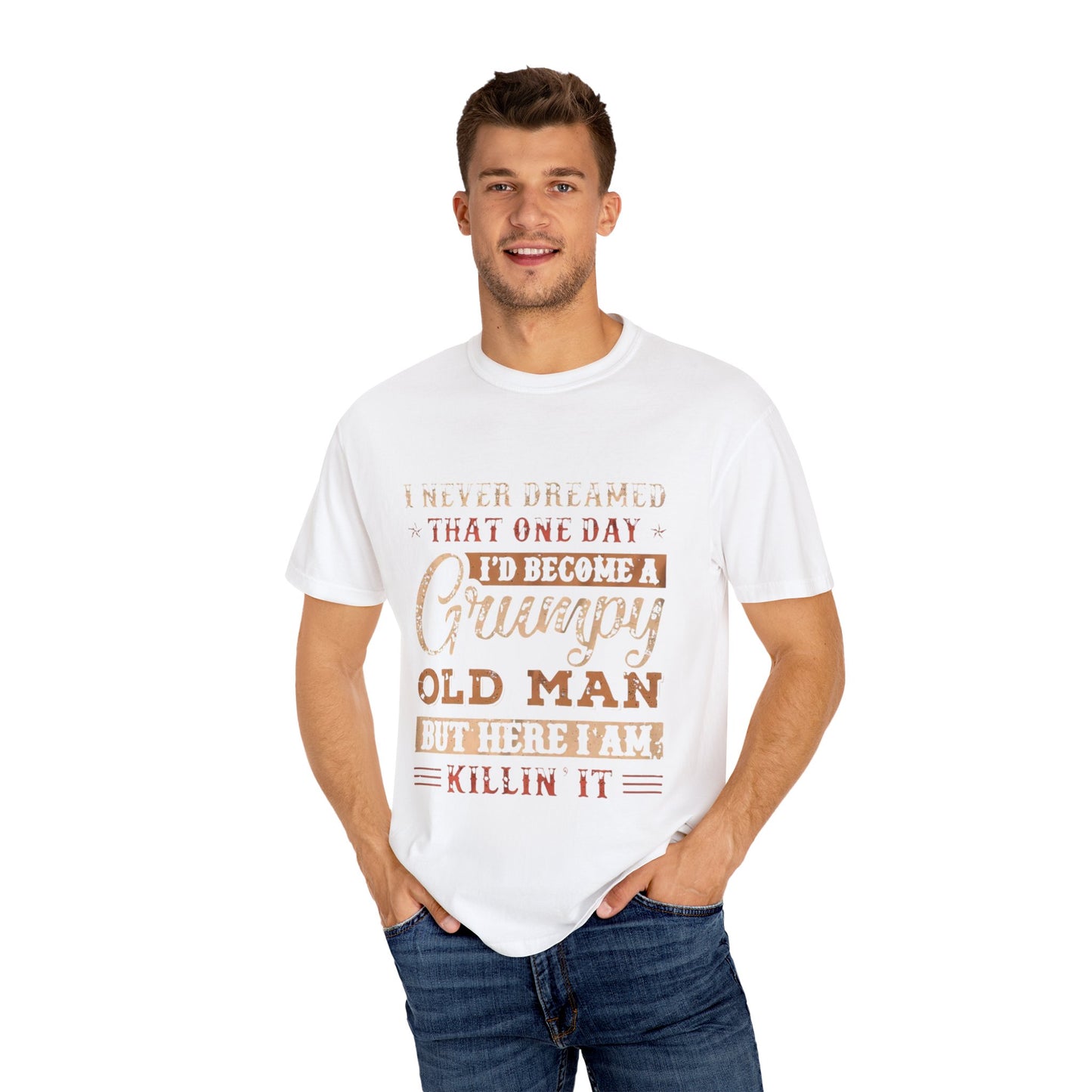 Grumpy Old Man T-Shirt - Funny Gift, Casual Wear, Father's Day, Birthday, Humor Tee