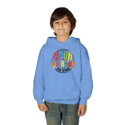 Brightly Colored Youth Hoodie for Back to School, Grade Celebration, Fun Gift for Students, Cozy Sweatshirt