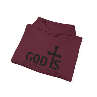 Inspirational Christian Hoodie, Cozy Sweatshirt, God’s Story Apparel, Faith-Based Gift, Unisex Warm Layer