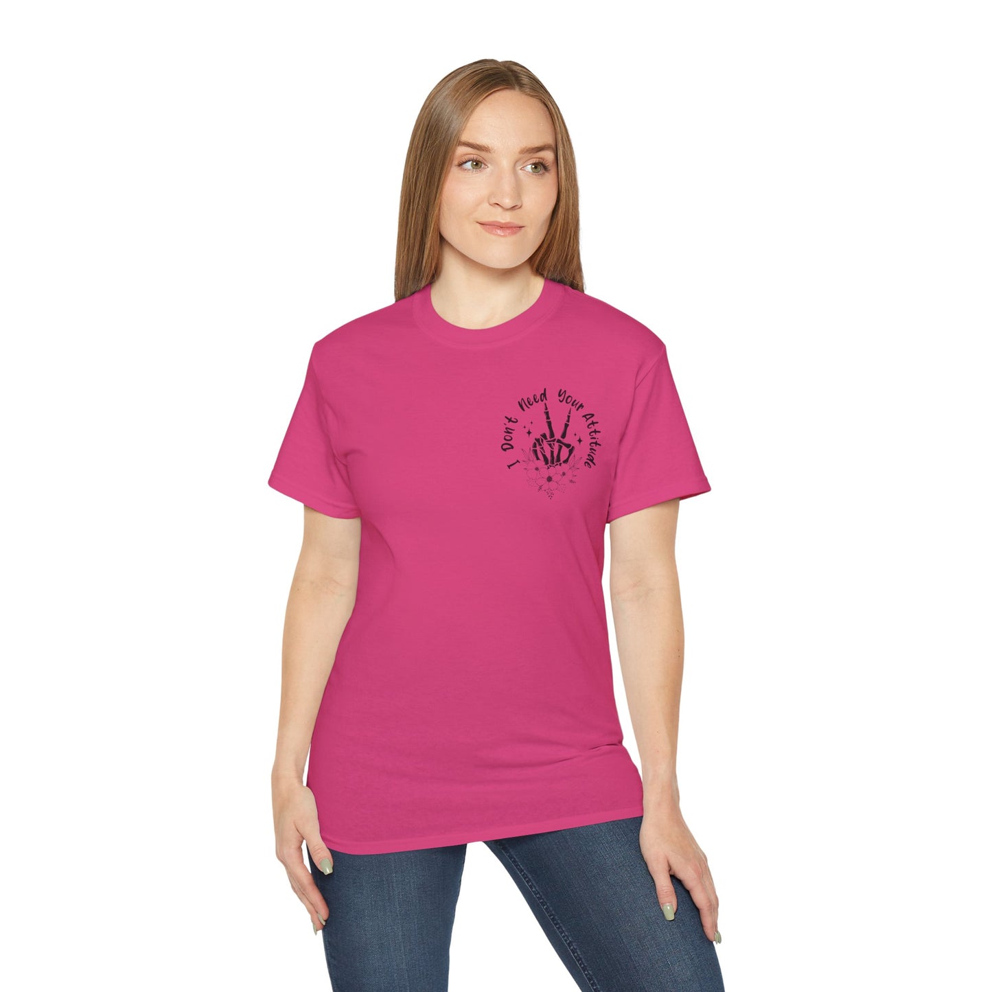 Stylish Attitude Tee with Skull Design, Perfect Gift for Friends, Great for Casual Outings, Attitude T-Shirt, Unisex Graphic Tee, [...]