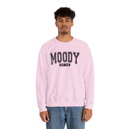 Moody Crewneck Sweatshirt for Every Mood, Cozy Layer for Fall, Gift for Friends, Casual Style, Unisex Fashion