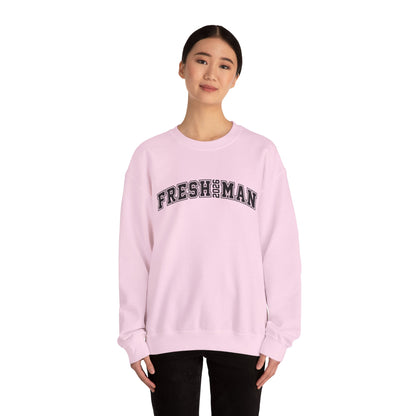Freshman Crewneck Sweatshirt, Perfect for College Students, Unisex Gift, Class of 2026, Casual Wear, Back to School