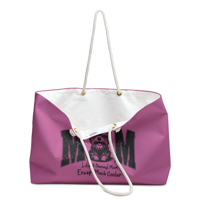 Yorkie Mom Weekender Bag, Dog Lover Tote, Pet Travel Bag, Stylish Overnight Bag, Gift for Dog Moms, Animal Lover Accessories