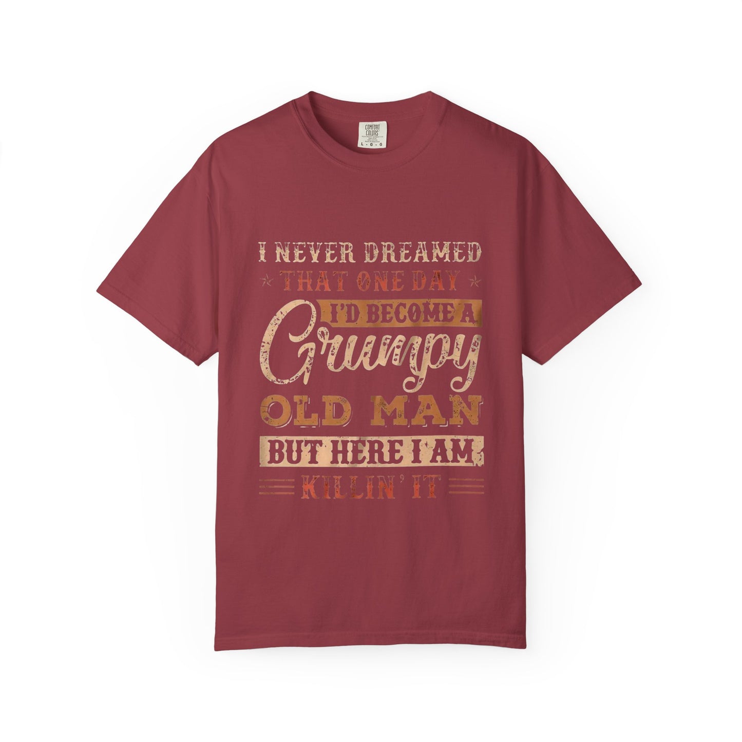 Grumpy Old Man T-Shirt - Funny Gift, Casual Wear, Father's Day, Birthday, Humor Tee