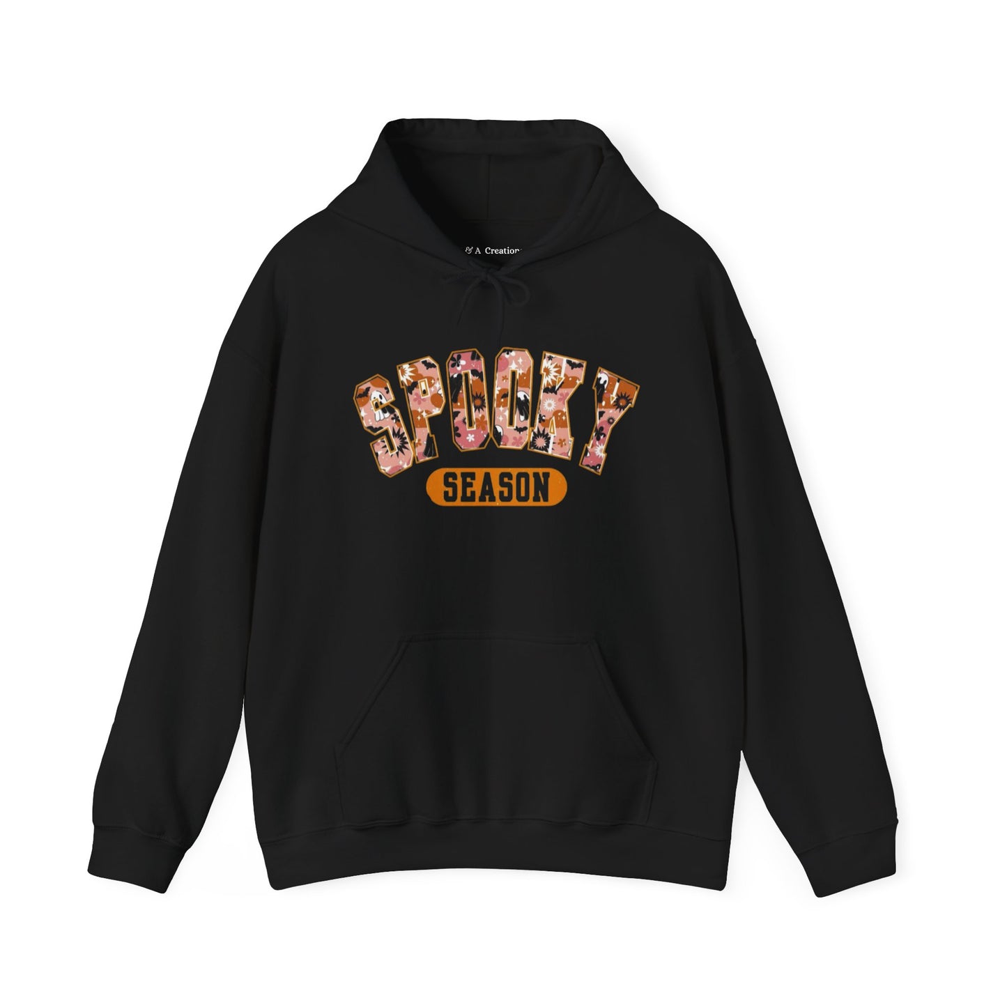 Spooky Season Unisex Hooded Sweatshirt, Casual Wear, Gifts for Athletes, Cozy Streetwear, Sports Lover Apparel, Fall Fashion