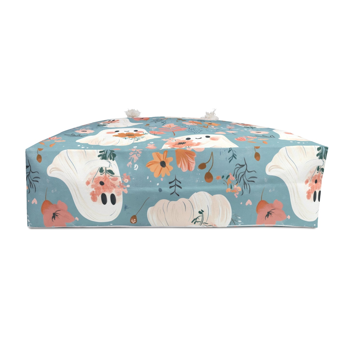 Flower Ghosts Weekender Bag | Cute Travel Tote, Overnight Bag, Beach Bag, Spacious Storage for Weekend Getaways, Perfect Gift