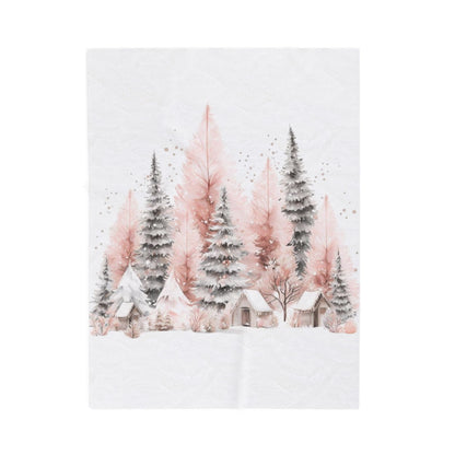 Winter Wonderland Velveteen Plush Blanket | Cozy Throw for Home Decor, Gift for Holidays, Snuggle Up in Style, Soft Blanket for Kids, [...]