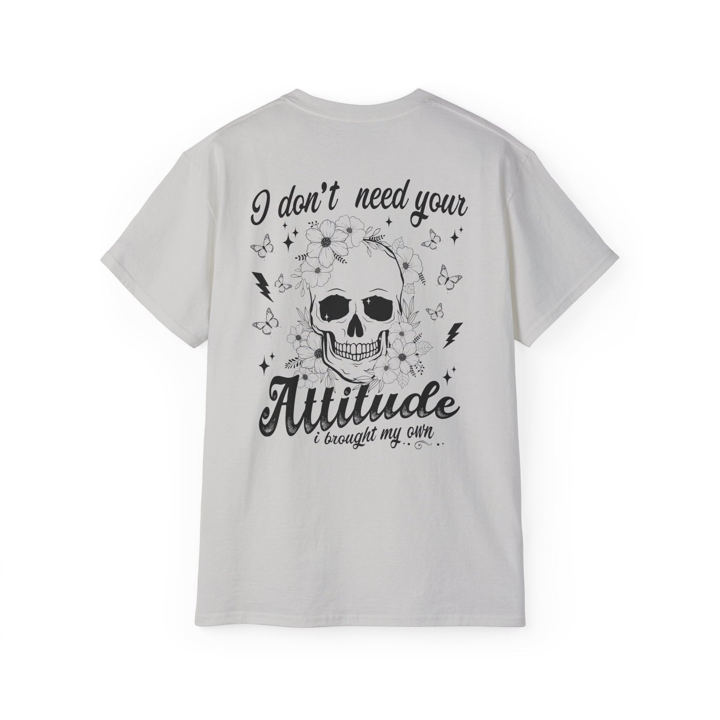 Stylish Attitude Tee with Skull Design, Perfect Gift for Friends, Great for Casual Outings, Attitude T-Shirt, Unisex Graphic Tee, [...]