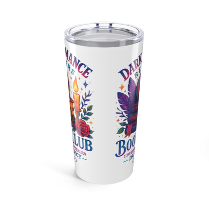 Boho Tumbler 20oz - Dark Romance Book Club Travel Mug, Gift for Readers, Literary Lovers, Unique Drinkware, Cozy Vibes