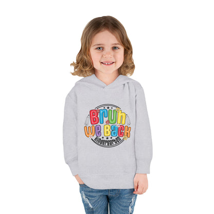 Bright Kindergarten Hoodie for Toddlers, Cute Fleece Pullover, Back to School Gift, Fun Kids Hoodie, Toddler School Apparel