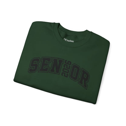 2026 Senior Crewneck Sweatshirt, Unisex Graduation Sweatshirt, Class of 2026 Sweatshirt, Senior Year Apparel, Comfy Graduation Gift