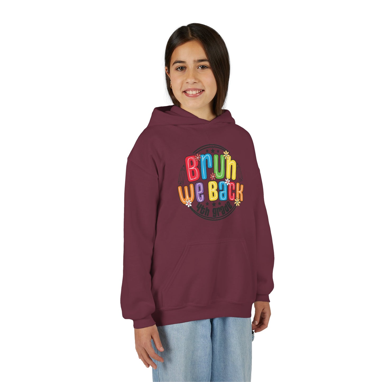 Colorful Graduation Hoodie for Kids, Fun Class Celebration Sweatshirt, 4th Grade School Spirit Gift, Cozy Youth Pullover, Back to [...]