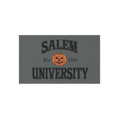 Halloween Outdoor Rug, Salem University Decor, Fall Entrance Mat, Pumpkin Welcome Mat, Outdoor Halloween Decoration