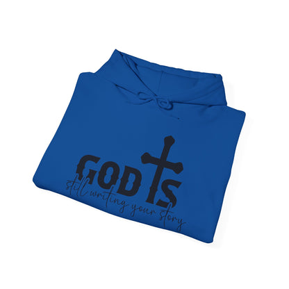 Inspirational Christian Hoodie, Cozy Sweatshirt, God’s Story Apparel, Faith-Based Gift, Unisex Warm Layer