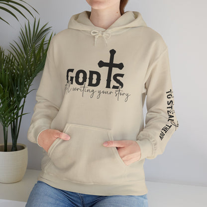 Inspirational Christian Hoodie, Cozy Sweatshirt, God’s Story Apparel, Faith-Based Gift, Unisex Warm Layer