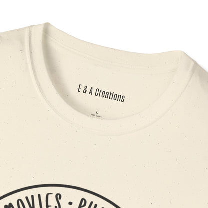 Cozy Fall T-Shirt, Funny Pumpkin Spice Tee, Great for Autumn Gifting, Halloween Celebrations, Perfect for Movie Nights, Casual Wear