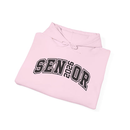 Senior Year 2026 Hoodie, Unisex Sweatshirt for Graduates, Custom Graduation Gift, School Spirit Wear, Cozy Outfit for Celebrations