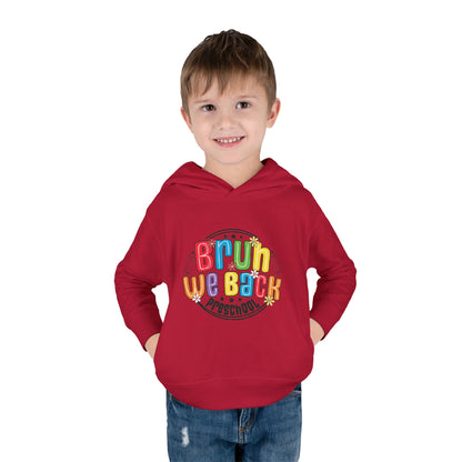 Colorful Preschool Hoodie with "Brun We Back" Design - Toddler Pullover Fleece, Kids Winter Wear, Back to School, Gift for Little [...]
