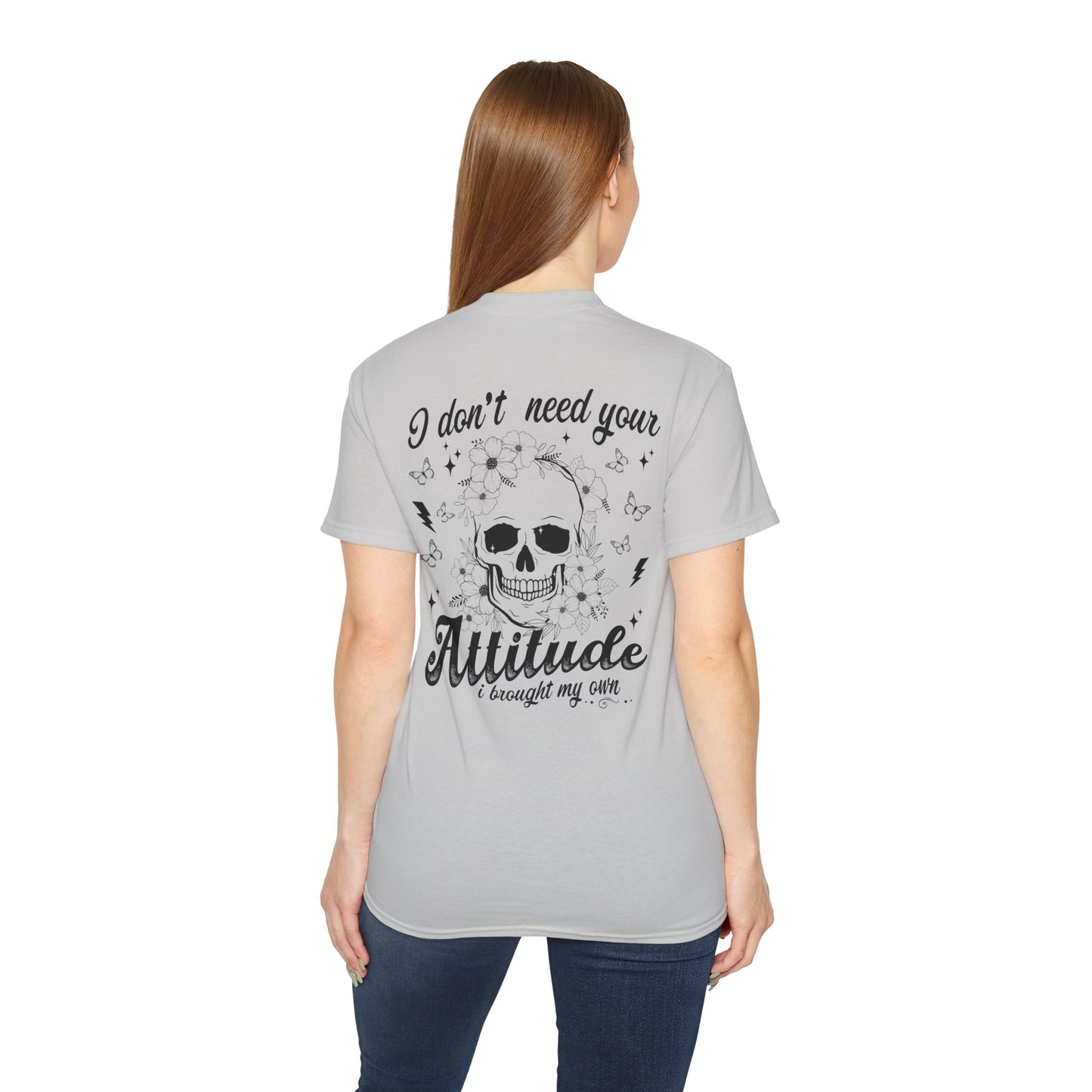 Stylish Attitude Tee with Skull Design, Perfect Gift for Friends, Great for Casual Outings, Attitude T-Shirt, Unisex Graphic Tee, [...]