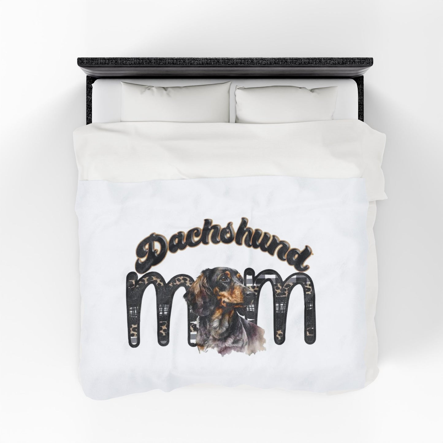 Dachshund Velveteen Plush Blanket, Cozy Pet Lover Gift, Dog-Themed Home Decor, Perfect for Winter Hibernation, Chihuahua Lovers