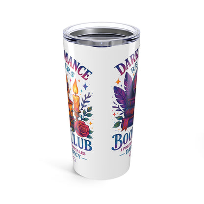 Boho Tumbler 20oz - Dark Romance Book Club Travel Mug, Gift for Readers, Literary Lovers, Unique Drinkware, Cozy Vibes