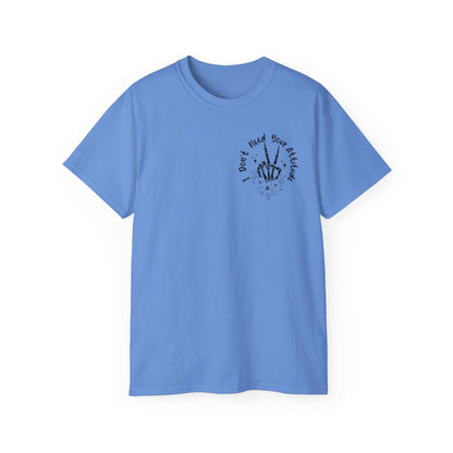 Stylish Attitude Tee with Skull Design, Perfect Gift for Friends, Great for Casual Outings, Attitude T-Shirt, Unisex Graphic Tee, [...]
