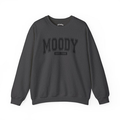Moody Crewneck Sweatshirt for Every Mood, Cozy Layer for Fall, Gift for Friends, Casual Style, Unisex Fashion