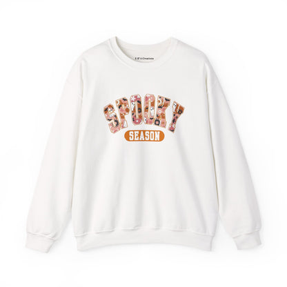 Spooky Season Crewneck Sweatshirt, Halloween Apparel, Cozy Unisex Sweatshirt, Fall Fashion, Halloween Gift